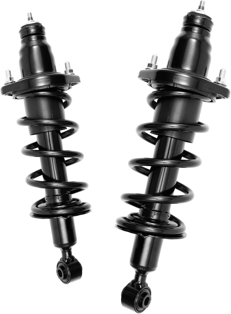 PHILTOP Rear Struts for Civic 2001-2005, Shock Absorber Complete Suspension 171340L+171340R, Struts with Coil Spring Assemblies SAA828 2 Pcs - Image 1